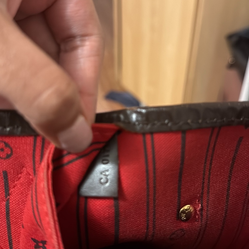 (SOLD) LV Neverfull MM Damier Ebene - Picture 2 of 14